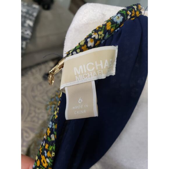 Michael Kors chain neck floral shift dress - Picture 6 of 10